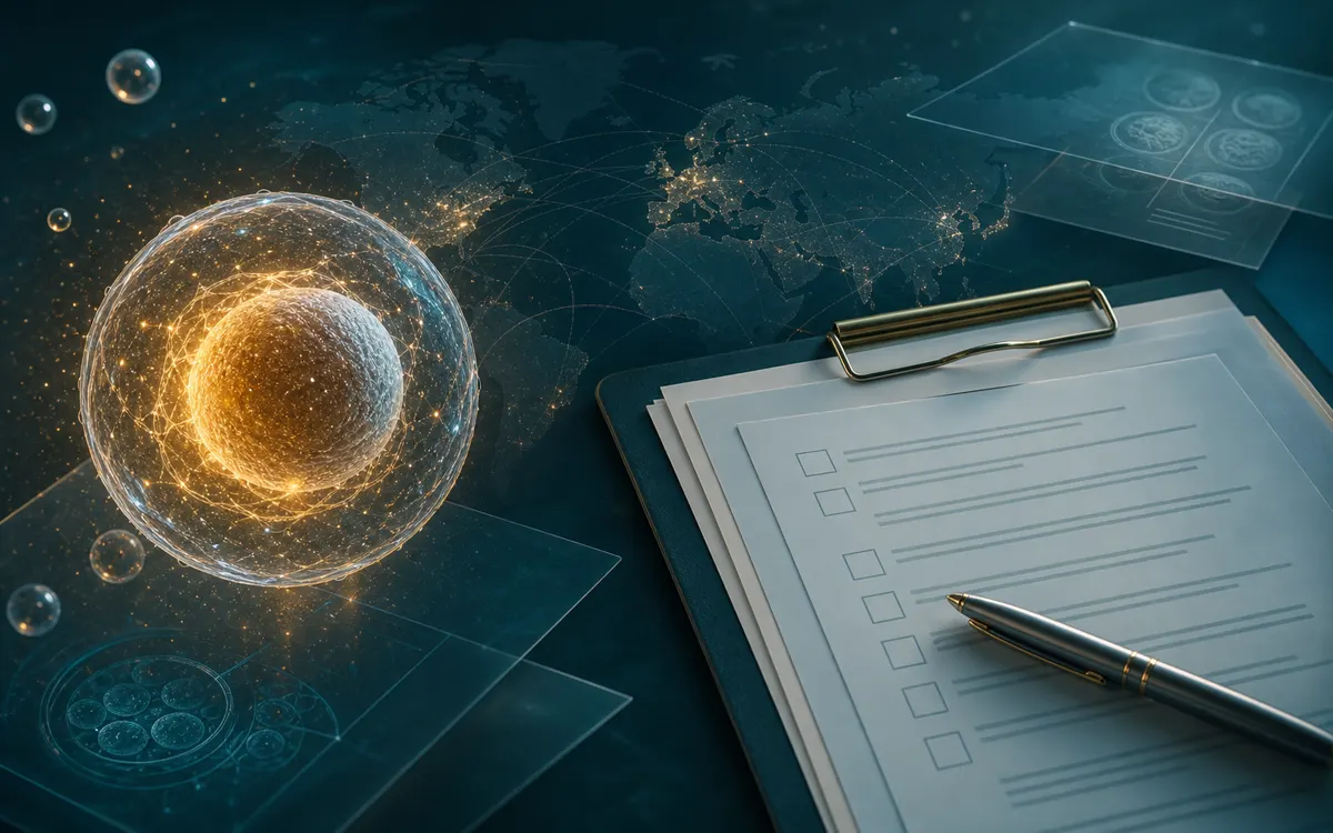 Cross-border IVF questions and consent documents